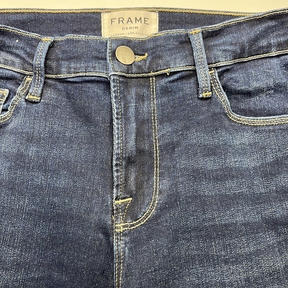 Frame Denim Le Skinny de Jeanne Crop Size 28 - Picture 15 of 16